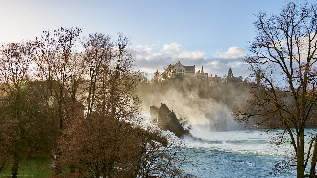 Rheinfall/Schaffhausen - Switzerland - December 2023