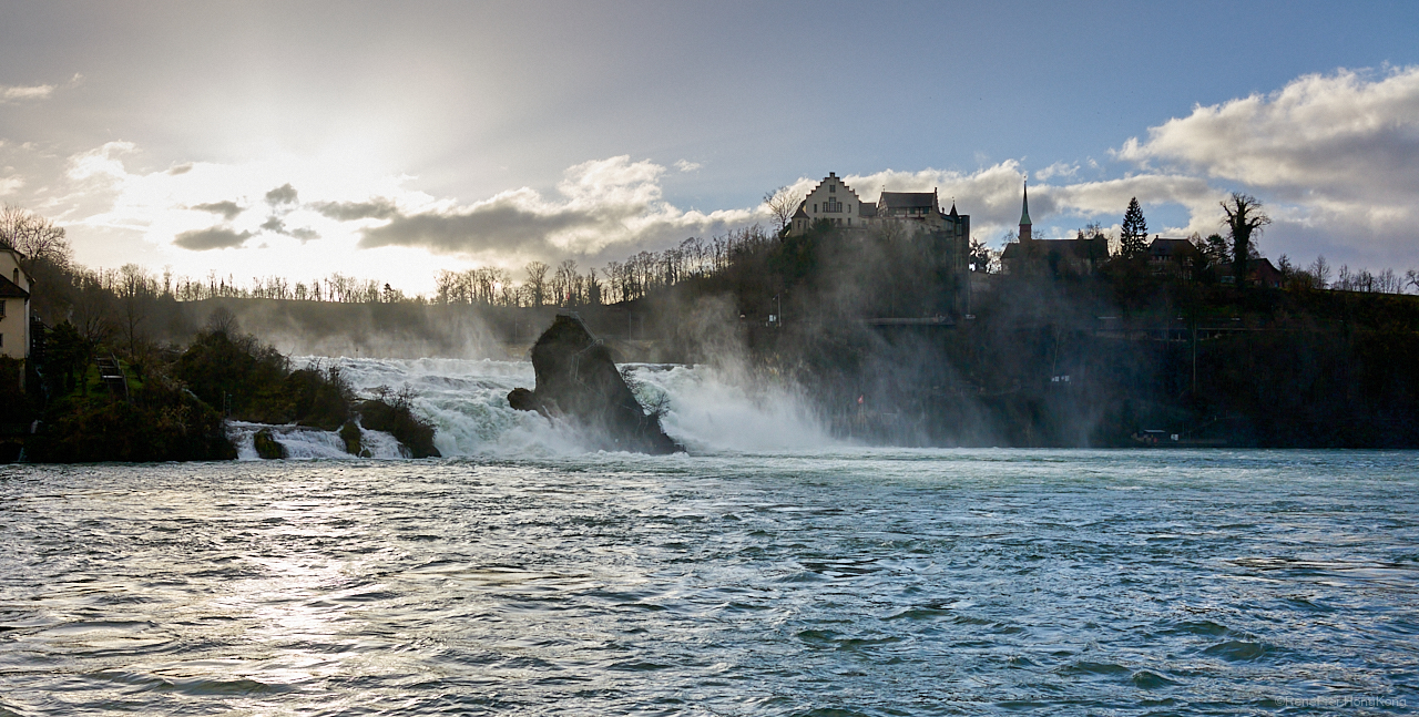 Rheinfall/Schaffhausen - Switzerland - December 2023