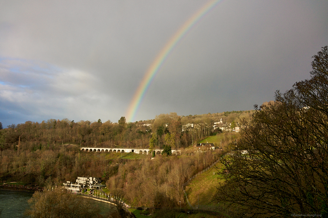 Rheinfall/Schaffhausen - Switzerland - December 2023