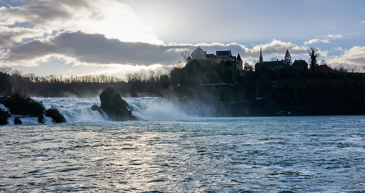 Rheinfall/Schaffhausen - Switzerland - December 2023