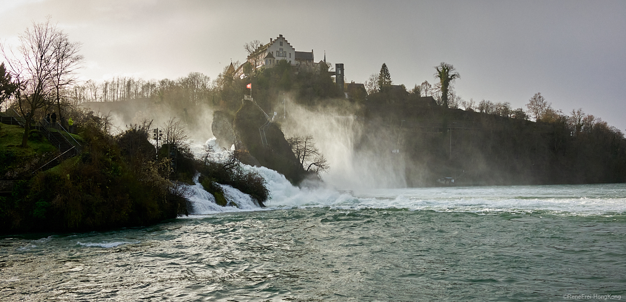 Rheinfall/Schaffhausen - Switzerland - December 2023