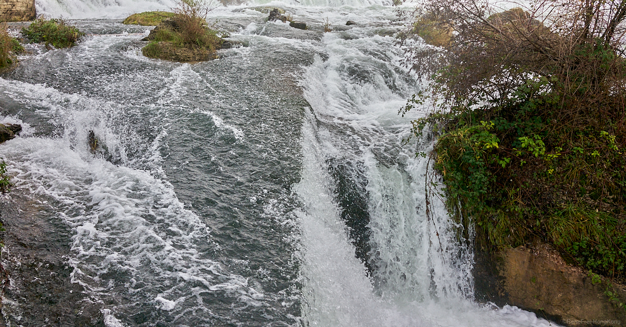 Rheinfall/Schaffhausen - Switzerland - December 2023