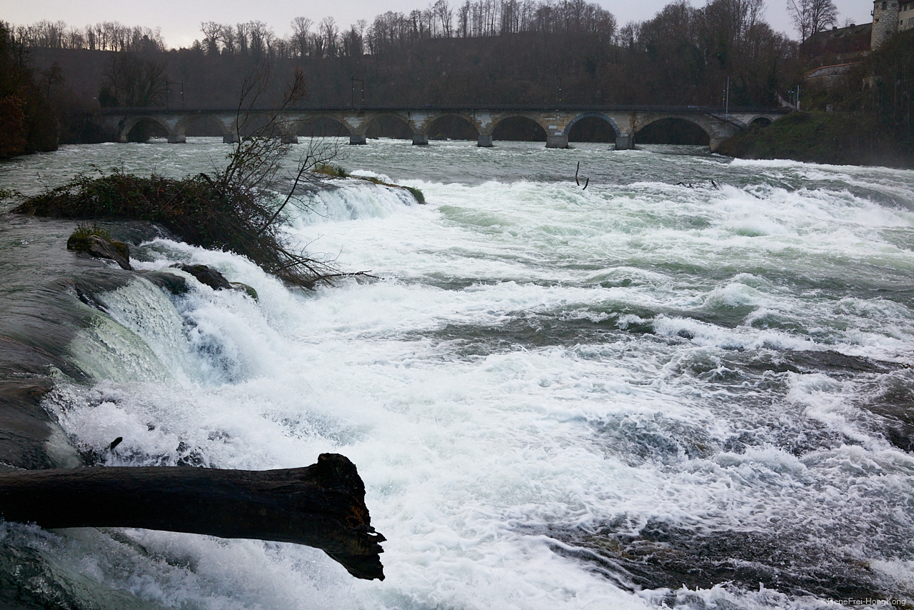 Rheinfall/Schaffhausen - Switzerland - December 2023