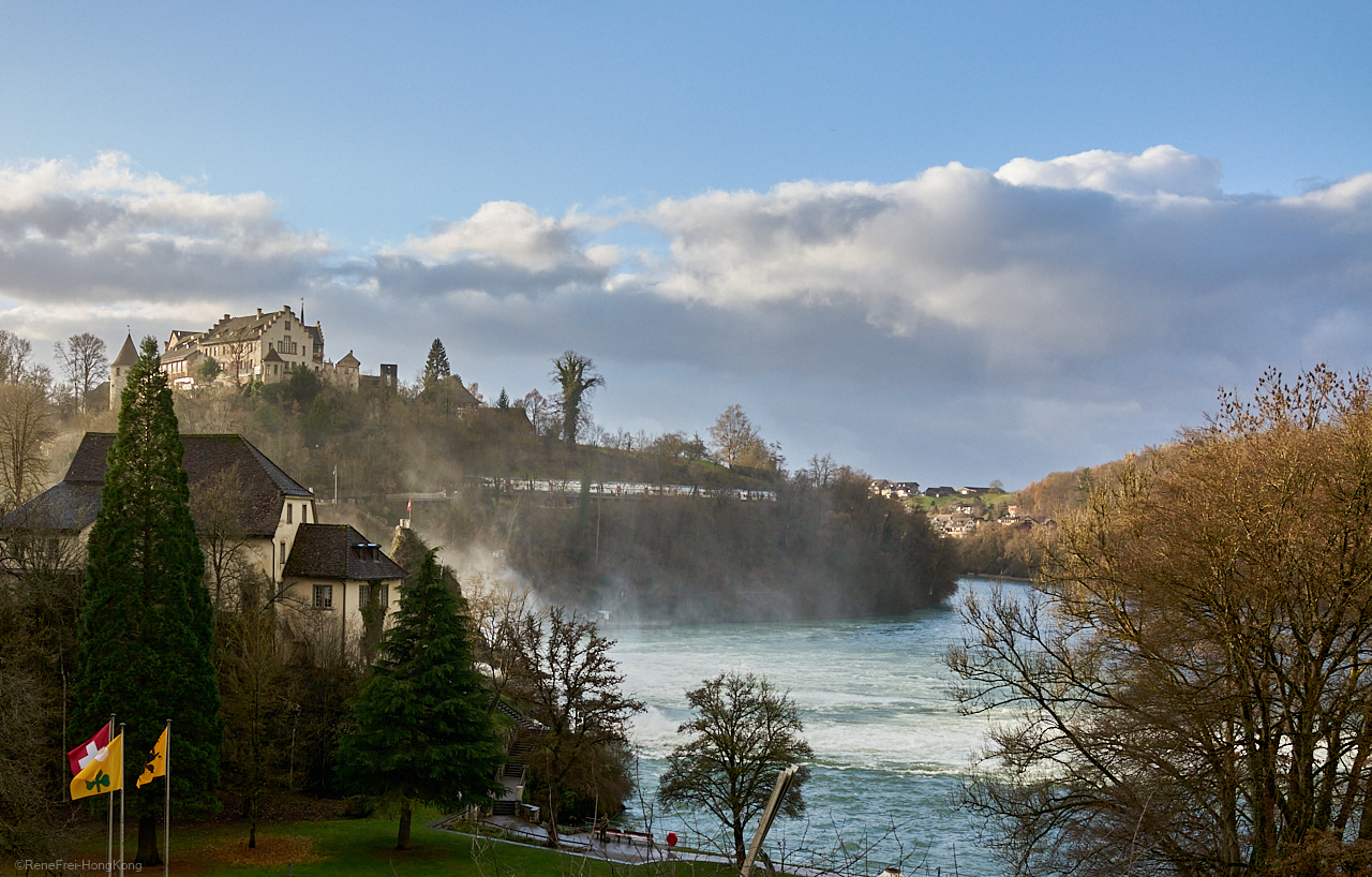 Rheinfall/Schaffhausen - Switzerland - December 2023