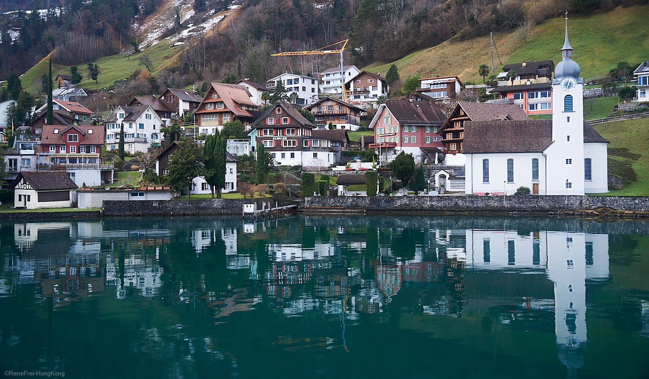 Vierwaldstaetter Lake - Switzerland - December 2023