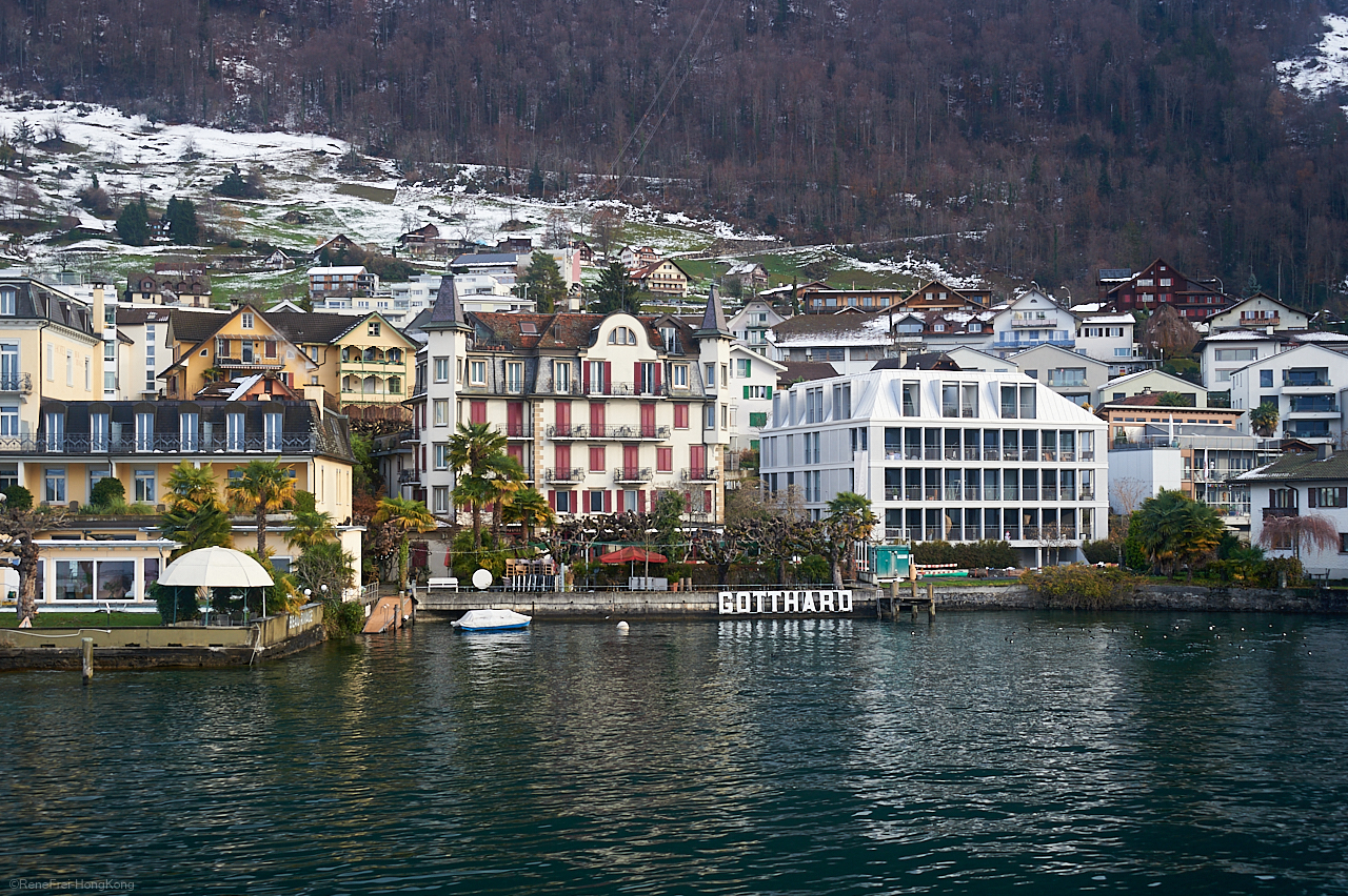 Vierwaldstaetter Lake - Switzerland - December 2023